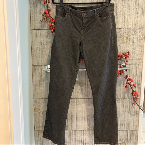Charcoal Denim Boot Cut Jeans 